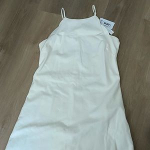 Brand new with tags Aqua short scalloped dress in XS mall